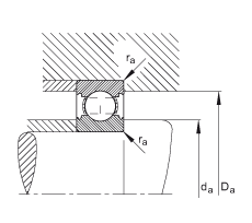 S 6204-C, ăȲYC  DIN 625-1 ˜ʵҪߴ