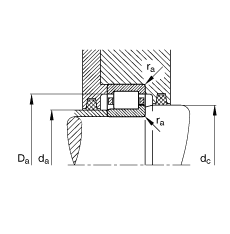 ALS NJ2338-EX-M1,  DIN 5412-1 ˜ʵҪߴ, 붨λS, ɷx, ּ