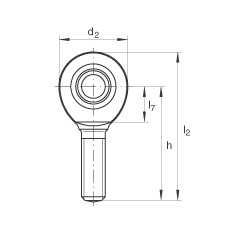 US GAL35-UK-2RS,  DIN ISO 12 240-4 ˜ݼySoɂȴܷ