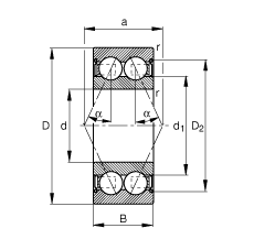 ǽ|S 3201-B-2Z-TVH, (j) DIN 628-3 (bio)(zhn)Ҫߴ磬pУɂ(c)g϶ܷ⣬|  = 25