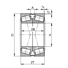 AFLS 32230-A-N11CA-A250-300,  DIN ISO 355 / DIN 720 ˜ʵҪߴɷxXͳɌSȲ϶