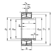 {(dio)ĝLS 23028-E1-K-TVPB + AHX3028, (j) DIN 635-2 (bio)(zhn)Ҫߴ, F׺ж